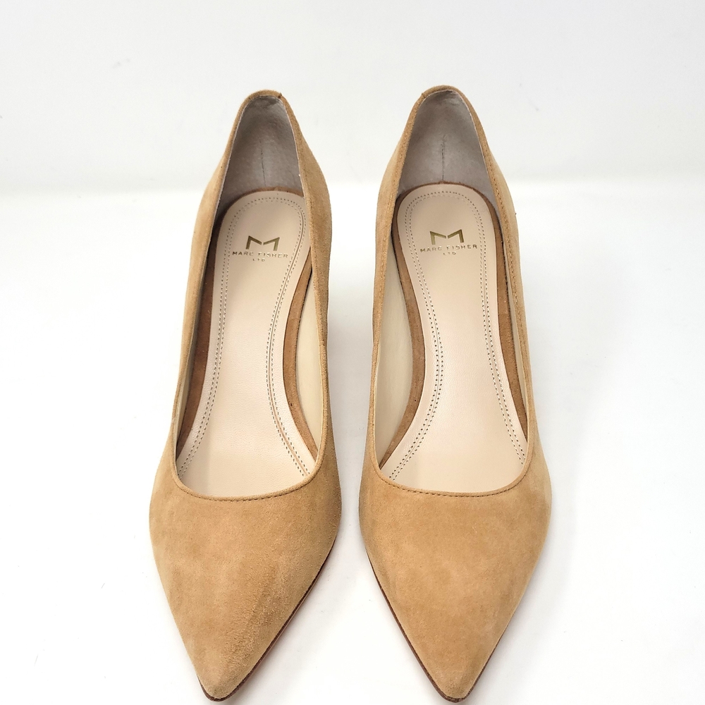 M. Gemi Women's Tan Suede Pumps